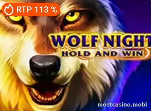 Слот Wolf Night Hold and Win с RTP 113%